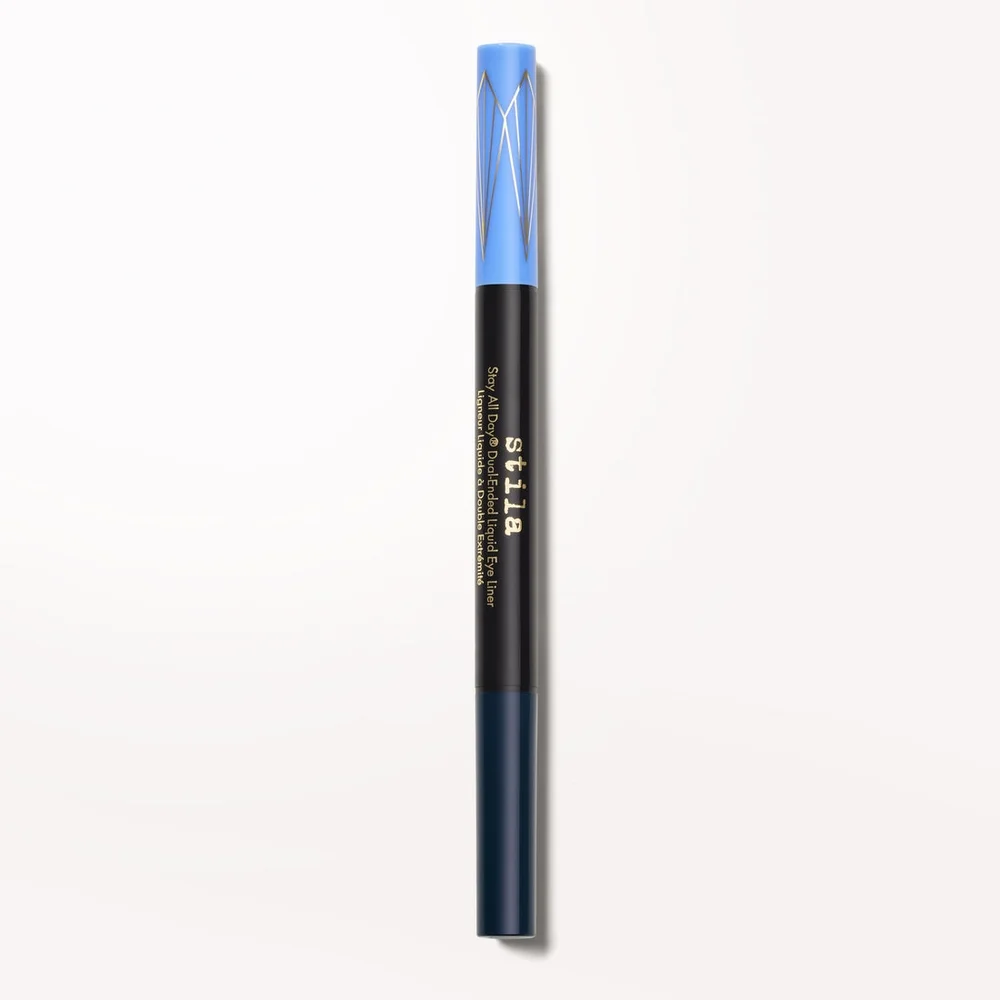 Stila All Day Stay Dual-Ended Liquid Eyeliner Midnight Periwinkle Brand New